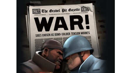 Team Fortress 2 - Update-Krieg zwischen Soldier und Demoman