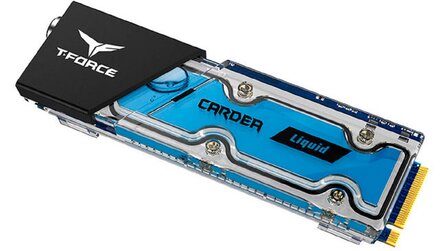 Gegen Überhitzung - Wassergekühlte M.2-SSD erschienen