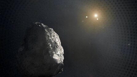 Ein uralter Gigant erreicht nach schier ewiger Reise durch das Nichts unser Sonnensystem - mit manchem geht da die Fantasie durch