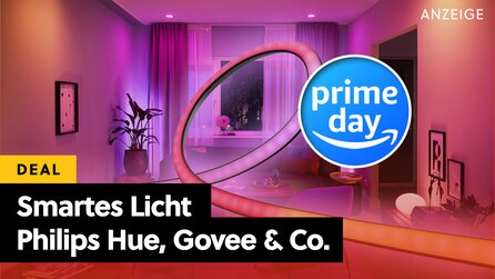 Teaserbild für Der Amazon Prime Day ist die beste Gelegenheit des Jahres für smarte LEDs + Lampen von Philips Hue, Govee + Co.!
