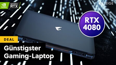 Bei Amazon bekommt ihr schon vor dem Prime Day den absolut günstigsten High-End Gaming-Laptop mit Nvidia RTX 4080