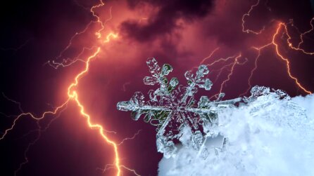 Wofür sich Zauberer und Paladine in Diablo und Co. rühmen, das kann Eis nach neuester Forschung seit Anbeginn der Zeit: Die Urgewalt von Blitzen entfesseln