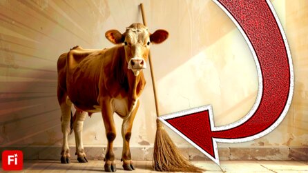 Eine Kuh aus Österreich demonstriert eine Fähigkeit, die wir sonst nur von den intelligentesten Tieren des Planeten kennen
