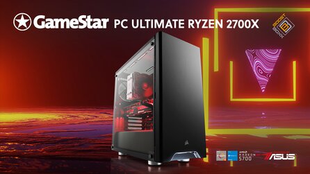 GameStar-PC Ultimate Ryzen 2700X - Radeon 5700 und Ryzen 7 2700X [Anzeige]