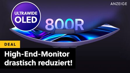 Ein Traum von einem WQHD Gaming-Monitor im Amazon-Angebot: Wunderschön dank LG OLED, HDR und mit 240 Hz echt schnell