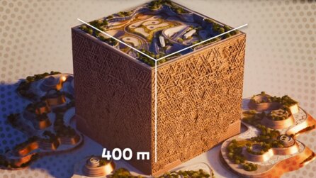 Der Hightech-Würfel, in den 20 Empire State Buildings passen, wird tatsächlich gebaut