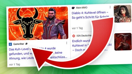 Ihr könnt GameStar jetzt zu eurer bevorzugten Nachrichten-Quelle bei Google machen und wir zeigen euch, wie