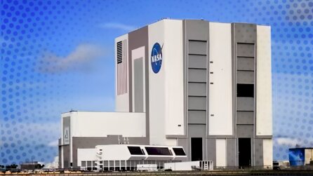 Das höchste einstöckige Gebäude der Welt: Allein die Tür ist 140 Meter hoch und braucht fast eine Stunde, um sich zu öffnen