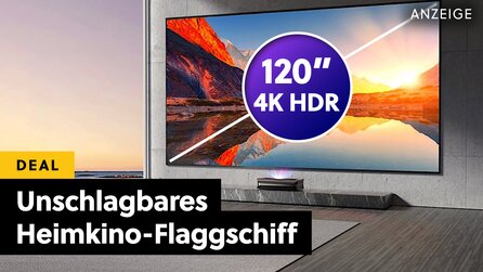 „SO geht Heimkino!“ – High-End Laser-TV mit 4K HDR stellt mit satten 120 Zoll selbst den besten OLED-TV in den Schatten