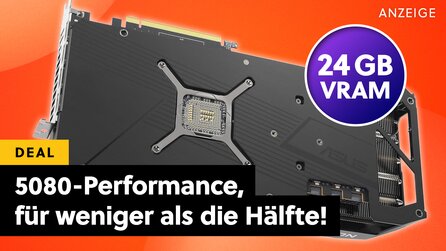 Fast die Leistung der RTX 5080 für weniger als den halben Preis: 4K-Monster-Grafikkarte im Amazon-Angebot