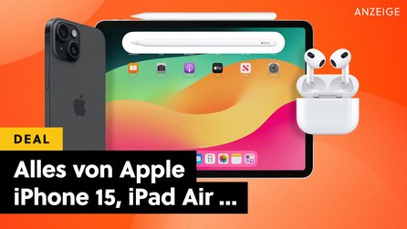 Auch nach den Oster-Angeboten bei Amazon ist das iPad Air, iPhone 15 Pro, AirPods und mehr von Apple viel günstiger!