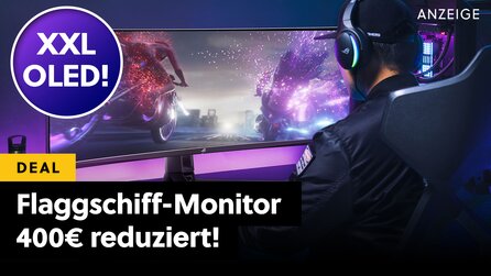 XXL OLED-Monitor von ASUS enorm günstig: Ultrawide ist für dieses Flaggschiff mit doppeltem WQHD pure Untertreibung!