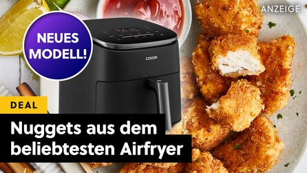 Beliebter als Ninja: Die neuste Heißluftfritteuse von Cosori ist im Angebot – so macht ihr damit geniale Chicken-Nuggets