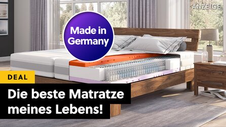 Wir schlafen seit Jahren wie Babys auf dieser Taschenfederkern-Matratze aus Deutschland + jetzt kostet sie 60% weniger!