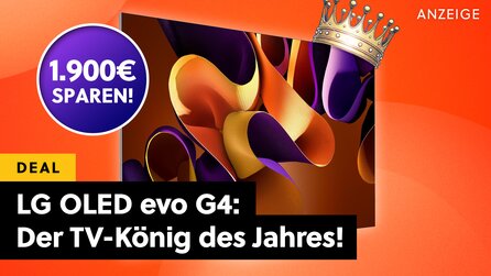 Der beste 4K-TV des Jahres war am Black Friday ausverkauft, jetzt gibts den LG OLED G4 wieder – und sogar 48% günstiger!