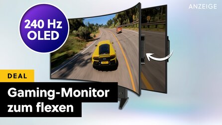 Den ersten, wirklich biegsamen WQHD OLED-Monitor der Welt bekommt ihr bei Amazon gerade über 1.000€ günstiger!