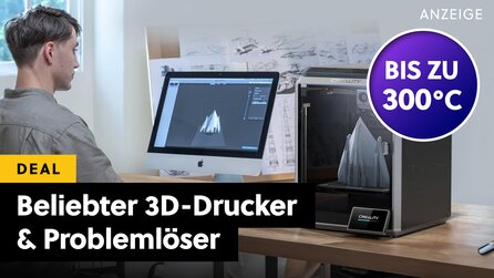 Ein 3D-Drucker ist 2025 das genialste Hobby, das ihr euch zulegen könnt! Bei Amazon ist ein beliebtes Modell jetzt günstig