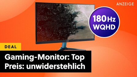 Teaserbild für Bei diesem Preis gibt’s keine Ausreden mehr! 27 Zoll WQHD Gaming-Monitor mit deutlich mehr als 144Hz für unter 200€