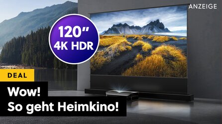 Teaserbild für Seit ich diesen 4K HDR Laser-TV mit 120 Zoll und Dolby Vision testen darf, weiß ich, was „Heimkino“ wirklich bedeutet!