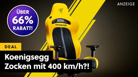 Alcantara wie in einem echten Koenigsegg: Dieser Gaming-Stuhl ist besonders und gerade unfassbar günstig