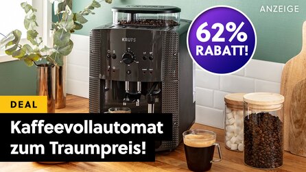 Bei diesem Preis muss die Kaffee-Konkurrenz früher aufstehen! Kaffeevollautomat mit über 400€ Rabatt bei MediaMarkt