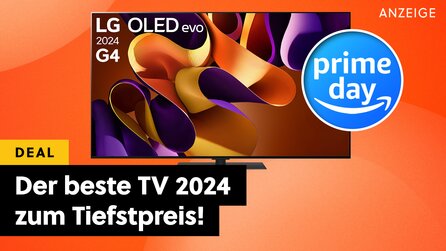 Der beste OLED-TV 2024 ist im Prime-Day-Angebot! Jetzt den fantastischen LG OLED evo G4 in 65 Zoll mega-günstig sichern