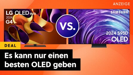 Teaserbild für Kampf der OLED-Titanen: Vergleich zwischen LG G4 + Samsung S95D – Meine Wahl zum besten 4K OLED-TV 2024