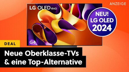 Teaserbild für Die vielleicht besten OLED-Fernseher 2024 könnt ihr jetzt bei Amazon vorbestellen! Lohnen sich LG OLED evo C4 und G4?
