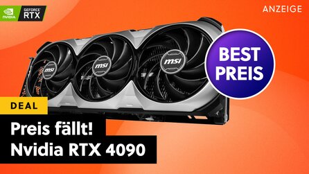 Teaserbild für Unschlagbare Leistung, unschlagbarer Preis: Das Grafikkarten-Monster Nvidia RTX 4090 jetzt zum Bestpreis bei Mindfactory