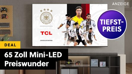 Teaserbild für Dieser 4K Mini-LED-TV ist meine Preis-Leistungs-Empfehlung und der 65 Zoll TCL QM8 ist jetzt günstiger als jemals zuvor!