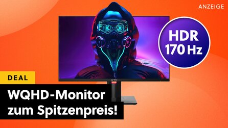 Viel Gaming-Monitor für wenig Geld! Dieser 27 Zoll WQHD-Bildschirm mit über 144Hz und HDR kostet unglaublich wenig