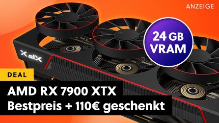 AMD senkt endlich den Preis für das 4K-Flaggschiff RX 7900 XTX und schenkt euch top-aktuelle Spiele für über 100€ dazu!