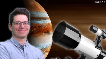 Io, Europa, Ganymed und Kallisto: Auf Amazon geht gerade ein supergünstiges Teleskop steil, mit dem ihr sogar Jupiters Monde seht!