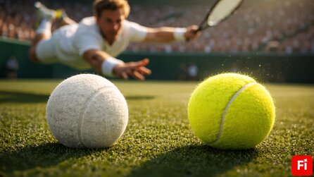 Die Spur führt nach Deutschland: Warum sind Tennisbälle eigentlich gelb?