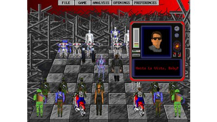 Terminator 2: Chess Wars - Screenshot zur Schachspiel-Gurke