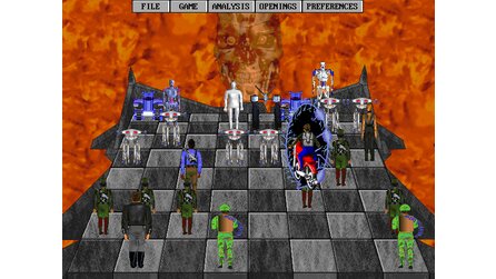 Terminator 2: Chess Wars - Screenshot zur Schachspiel-Gurke