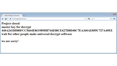 Erpresser-Schadsoftware Teslacrypt - Entwickler veröffentlichen Masterkey und sagen »Sorry«
