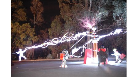 Kurioses - Alarmstufe-Rot-Teslaspule in echt