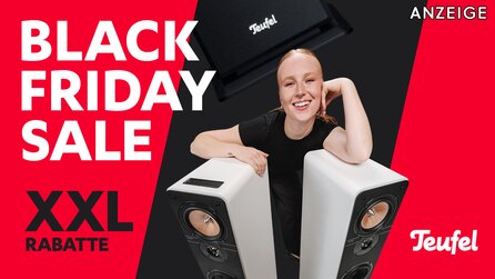 Teaserbild für Black Friday Sale bei Teufel – XXL-Rabatte auf die beliebten Sound Bestseller