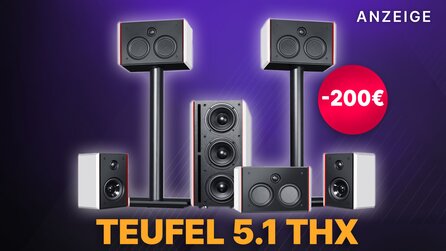Das Teufel 5.1 Soundsystem mit dem gewissen Etwas: Das Teufel System 4 THX ist im Sale gerade mächtig reduziert