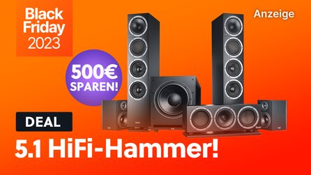 HiFi 5.1 Soundsystem zum Rausschmisspreis: So viel Sound für so wenig Geld - und das sogar aus Deutschland!