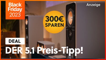 DER 5.1 Soundsystem-Bestseller schlechthin: Eine der beliebtesten Soundanlagen ist jetzt richtig günstig!