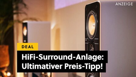 5.1 Surround-Soundsystem zum absoluten Hammerpreis: Diese Anlage fegt euch glatt vom Sofa - dank Standlautsprechern und mächtig Bass!