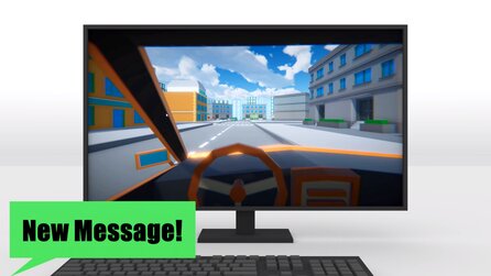 Text + Drive - Spiel lässt am Steuer Nachrichten schreiben