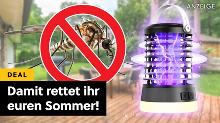 Diese geniale Waffe gegen Mücken und Fliegen ist ein Pflichtkauf für Camping-Enthusiasten und Balkon-Chiller