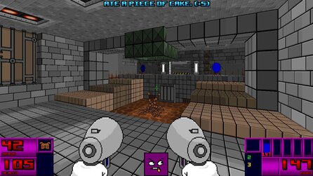 The Adventures of Square: Episode 1 - Screenshots aus der Doom-Mod