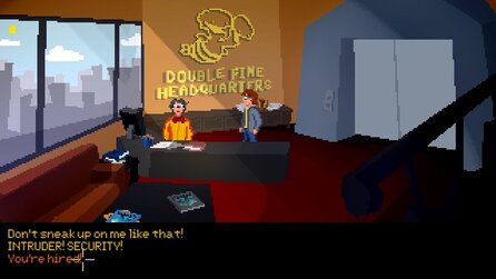 The Applicant - Genial: Bewerbung bei Double Fine als Adventure