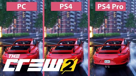 The Crew 2 - PC gegen PS4 und PS4 Pro im Grafikvergleich
