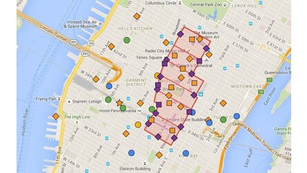 The Division - Spielorte mit echter Manhattan-Karte im Vergleich