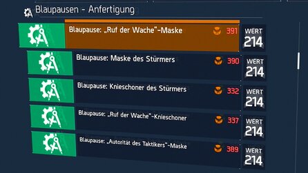 The Division - Highend-Händler: Das ist das neue Angebot nach Patch 1.1